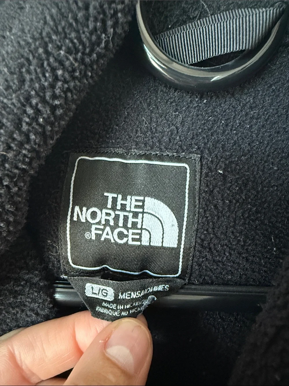 The North Face Black Lightweight Fleece Jacket